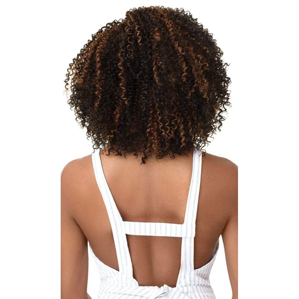 Outre Big Beautiful Hair Half Wig – 4A Sizzle Spiral 6 Outre Big Beautiful Hair Half Wig – 4A Sizzle Spiral - Image 4