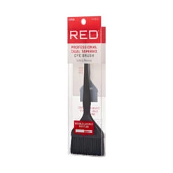 Red Professional Dual Tapered Dye Brush Large