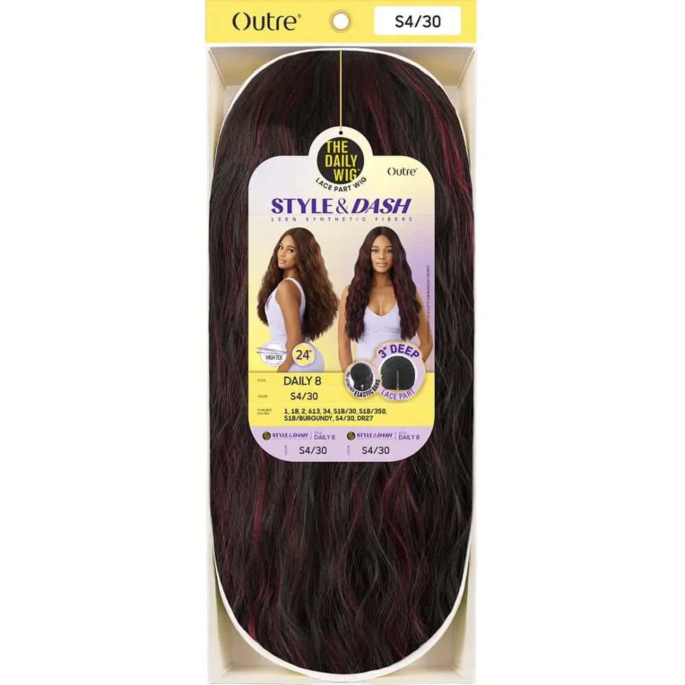 Outre The Daily Wig Synthetic Wig - Daily 8 8 Outre The Daily Wig Synthetic Wig - Daily 8 - Image 6