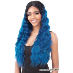 Model Model 5" Lace To Lace Synthetic Lace Front Wig - Triple Barrel Curl 020 23 Model Model 5" Lace To Lace Synthetic Lace Front Wig - Triple Barrel Curl 020 -Beauty Exchanges L5LT2 10