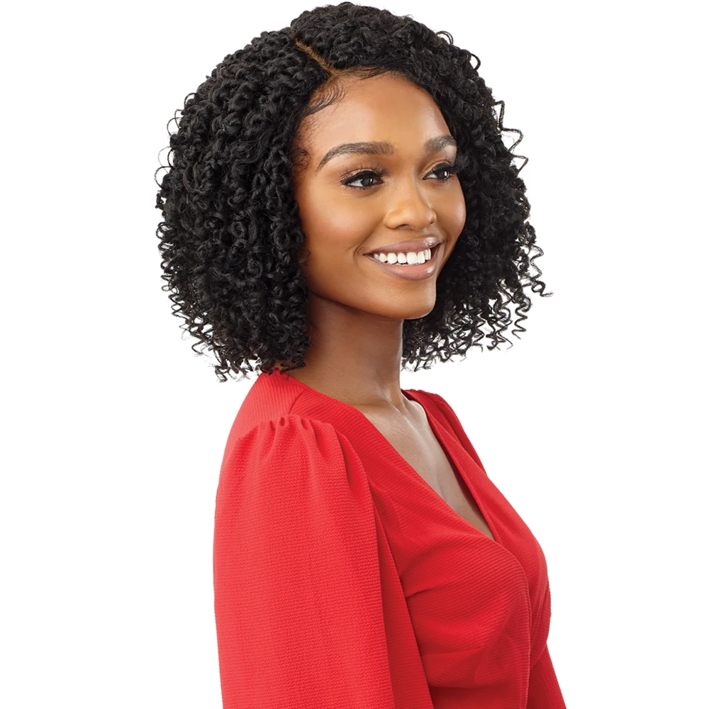 Outre X-Pression Twisted Up Synthetic Lace Front Braiding Wig - Boho Passion Summer Twist 12" 6 Outre X-Pression Twisted Up Synthetic Lace Front Braiding Wig - Boho Passion Summer Twist 12" - Image 4