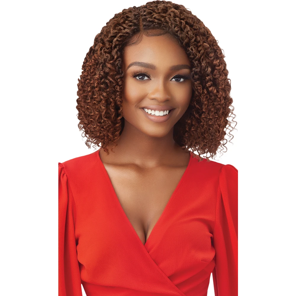 Outre X-Pression Twisted Up Synthetic Lace Front Braiding Wig - Boho Passion Summer Twist 12" 5 Outre X-Pression Twisted Up Synthetic Lace Front Braiding Wig - Boho Passion Summer Twist 12" - Image 3