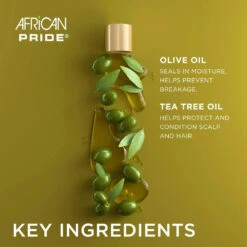 African Pride Olive Miracle Oil Moisturizing Lotion - 12 Fl Oz -Beauty Exchanges a3