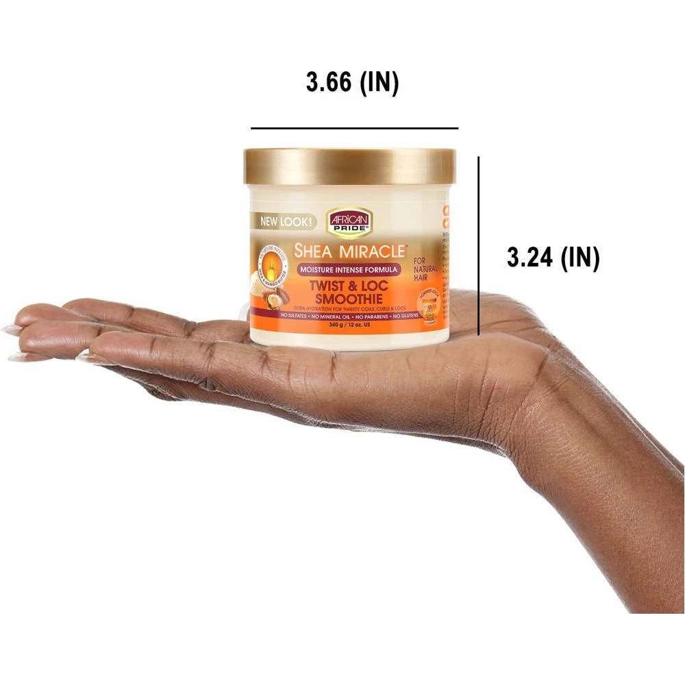 African Pride Shea Miracle Twist & Loc Smoothie – 12 Oz 7 African Pride Shea Miracle Twist & Loc Smoothie – 12 Oz - Image 5