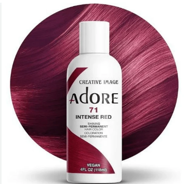 Adore Creative Image Semi-Permanent Hair Color Fiery Passion - 4oz 7 Adore Creative Image Semi-Permanent Hair Color Fiery Passion - 4oz - Image 5