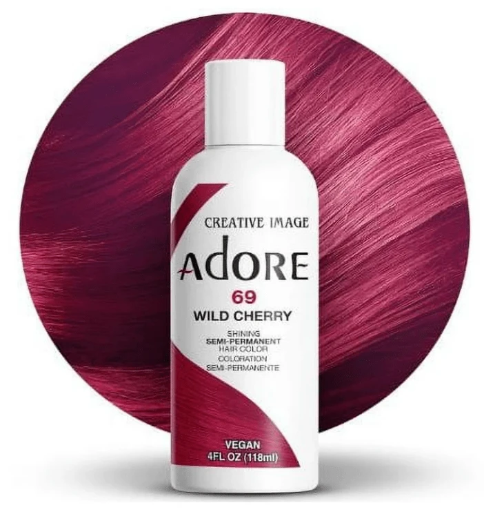 Adore Creative Image Semi-Permanent Hair Color Fiery Passion - 4oz 10 Adore Creative Image Semi-Permanent Hair Color Fiery Passion - 4oz - Image 8
