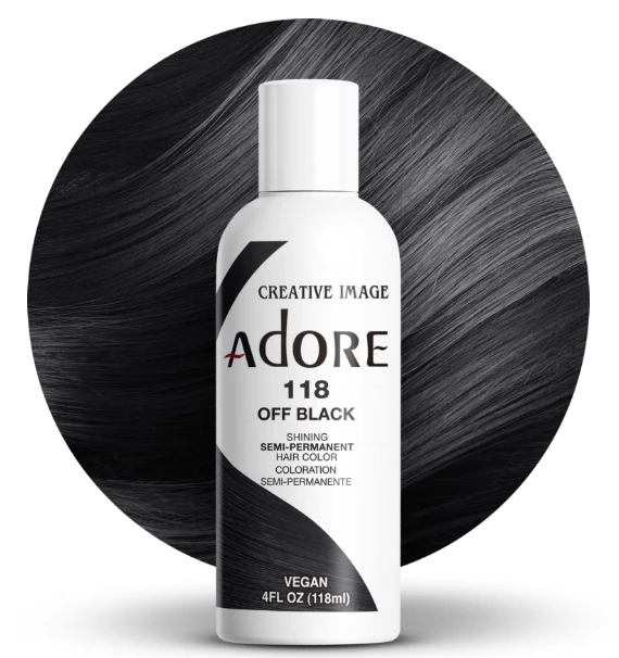 Adore Creative Image Semi-Permanent Hair Color Midnight Elegance - 4oz 8 Adore Creative Image Semi-Permanent Hair Color Midnight Elegance - 4oz - Image 6