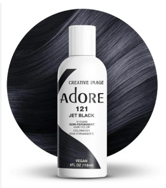 Adore Creative Image Semi-Permanent Hair Color Midnight Elegance - 4oz 14 Adore Creative Image Semi-Permanent Hair Color Midnight Elegance - 4oz - Image 12