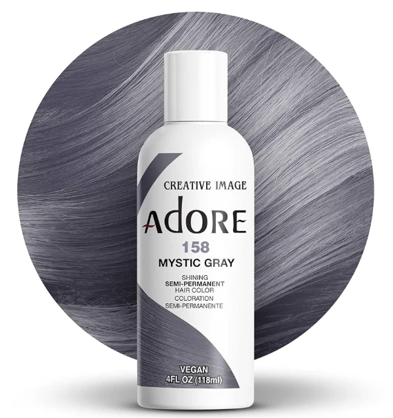 Adore Creative Image Semi-Permanent Hair Color Midnight Elegance - 4oz 7 Adore Creative Image Semi-Permanent Hair Color Midnight Elegance - 4oz - Image 5