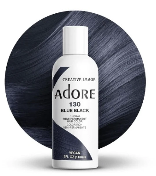 Adore Creative Image Semi-Permanent Hair Color Midnight Elegance - 4oz 6 Adore Creative Image Semi-Permanent Hair Color Midnight Elegance - 4oz - Image 4