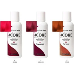 Adore Creative Image Semi-Permanent Hair Color Fiery Passion - 4oz 12 Adore Creative Image Semi-Permanent Hair Color Fiery Passion - 4oz -Beauty Exchanges adore creative image shining semi permanent hair color premium color shades for design inspiration fiery passion collection 4oz 822270