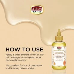 African Pride Moisture Miracle – 5 Essential Oils – 4 Oz 10 African Pride Moisture Miracle – 5 Essential Oils – 4 Oz -Beauty Exchanges african pride moisture miracle 5 essential oils castor grapeseed argan coconut olive oil strengthens seals in moisture adds natural shine 4 oz 421621