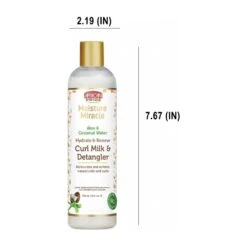 African Pride Moisture Miracle Aloe & Coconut Curl Milk – 12 Fl Oz 11 African Pride Moisture Miracle Aloe & Coconut Curl Milk – 12 Fl Oz -Beauty Exchanges african pride moisture miracle aloe coconut water curl milk detangler hydrating leave in curl milk softens nourishes gently detangles natural hair 12 fl oz 459461