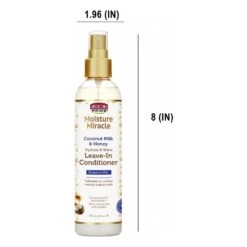 African Pride Moisture Miracle Leave-In Conditioner – Coconut Milk & Honey – 8 Fl Oz 12 African Pride Moisture Miracle Leave-In Conditioner – Coconut Milk & Honey – 8 Fl Oz -Beauty Exchanges african pride moisture miracle coconut milk honey leave in conditioner hydrating strengthening leave in moisturizes softens improves manageability 8 fl oz 995371