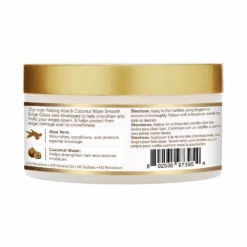 African Pride Moisture Miracle Edge Tamer Collection - Aloe & Coconut 6oz 13 African Pride Moisture Miracle Edge Tamer Collection - Aloe & Coconut 6oz -Beauty Exchanges african pride moisture miracle edge tamer collection 2 variants aloe coconut water edge glaze edge styling wax smooth nourish slay edges with lasting hold 6 oz 120092
