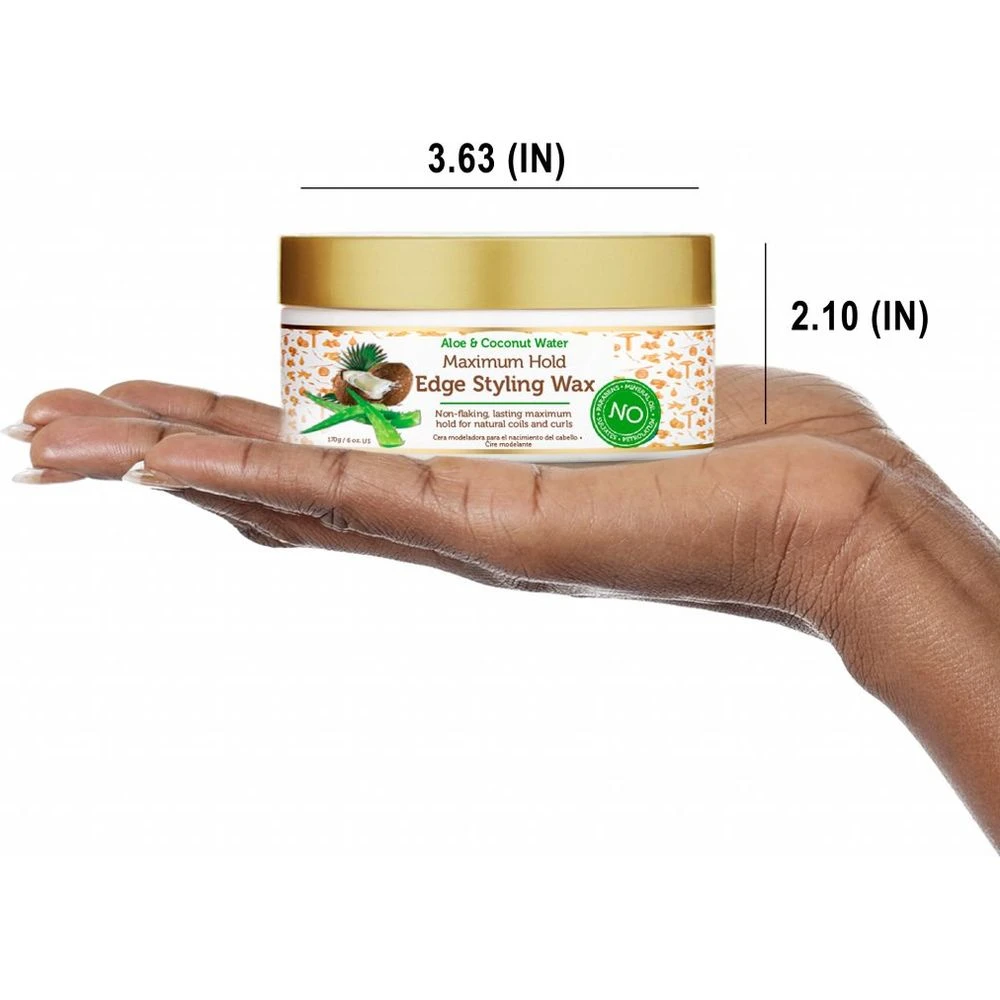 African Pride Moisture Miracle Edge Tamer Collection - Aloe & Coconut 6oz 10 African Pride Moisture Miracle Edge Tamer Collection - Aloe & Coconut 6oz - Image 8