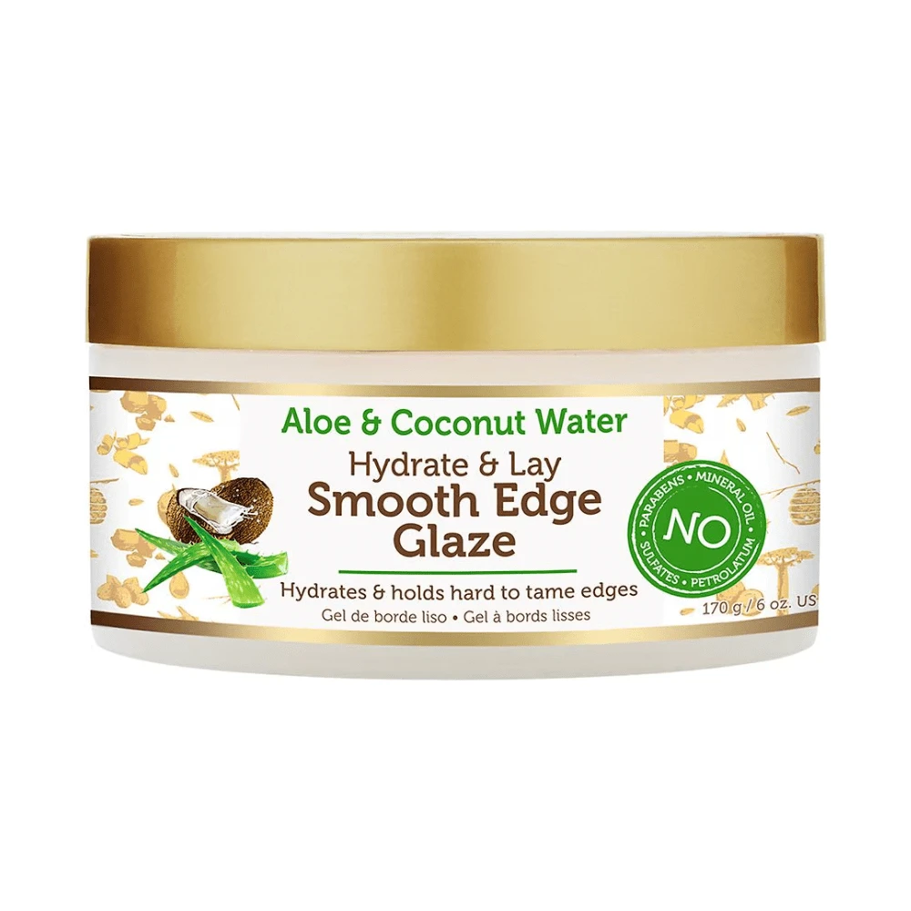 African Pride Moisture Miracle Edge Tamer Collection - Aloe & Coconut 6oz 5 African Pride Moisture Miracle Edge Tamer Collection - Aloe & Coconut 6oz - Image 3