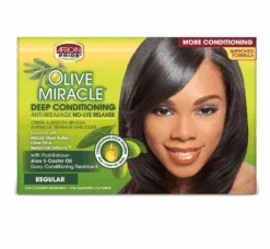African Pride Olive Miracle Relaxer – Reg & Super