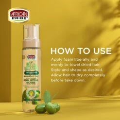 African Pride Styling Mousse – 8.5 Fl Oz 19 African Pride Styling Mousse – 8.5 Fl Oz -Beauty Exchanges african pride styling mousse 85 fl oz 9305901