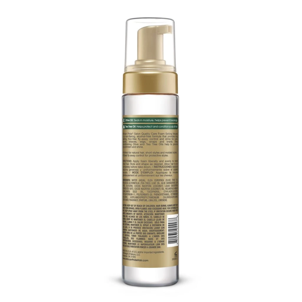 African Pride Styling Mousse – 8.5 Fl Oz 4 African Pride Styling Mousse – 8.5 Fl Oz - Image 2