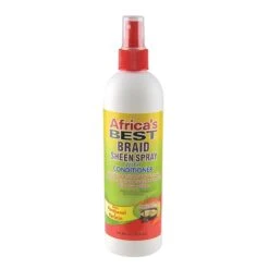 Africa’s Best Braid Sheen Spray With Conditioner - 12oz