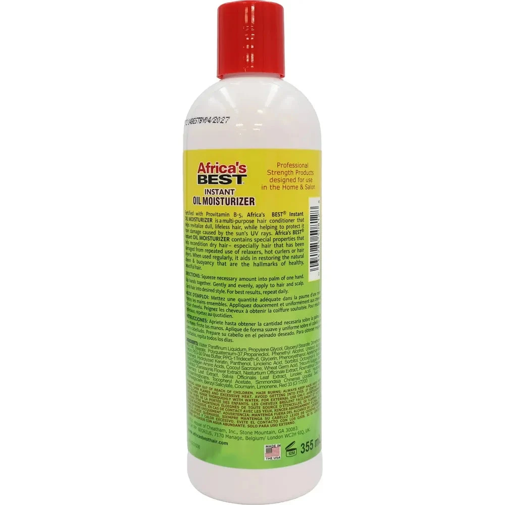 Africa’s Best Instant Oil Moisturizer - 12oz 4 Africa’s Best Instant Oil Moisturizer - 12oz - Image 2