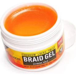 All Day Locs Braid Gel - Extreme Hold -Beauty Exchanges allday locks braid gel extreme hold smooths tames frizz no flaking or drying high shine long lasting for braids locks twists cornrows 296736
