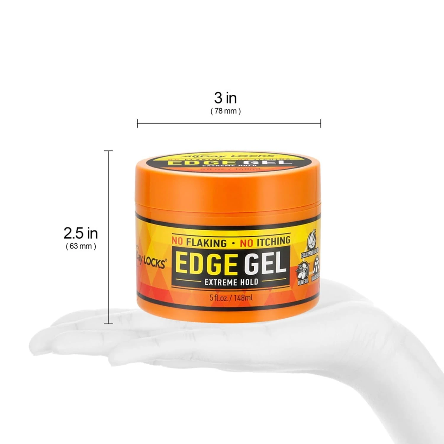 AllDay Locks Edge Gel – Extreme Hold 8 AllDay Locks Edge Gel – Extreme Hold - Image 6