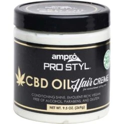 Ampro Pro Styl CBD Oil Hair Creme – 9.5oz