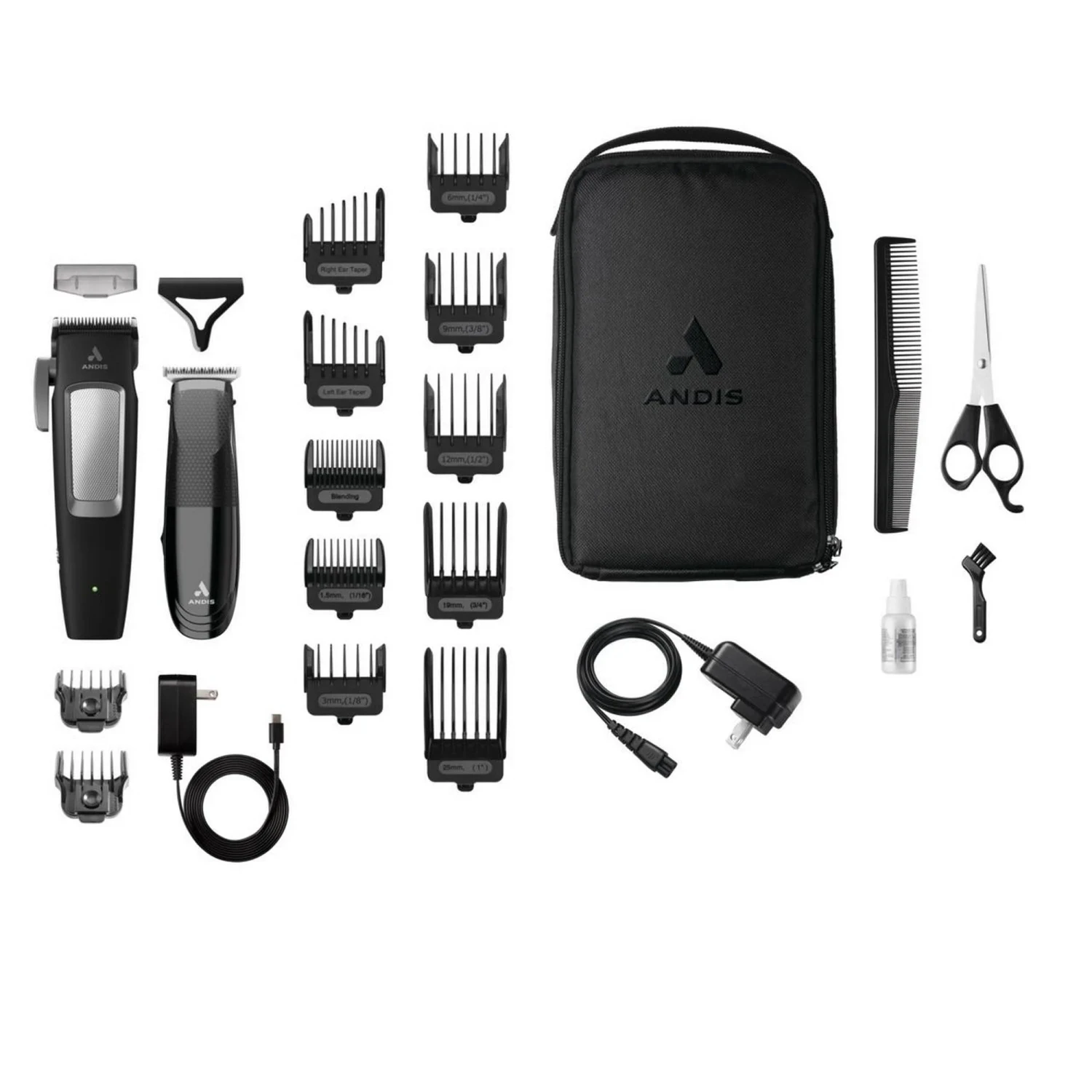 Andis InCred Cordless Combo – 23-Piece Clipper & Trimmer Set 4 Andis InCred Cordless Combo – 23-Piece Clipper & Trimmer Set - Image 2