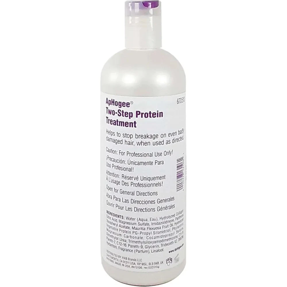 Aphogee Two-Step Protein Treatment For Damaged Hair - 4oz & 16oz 5 Aphogee Two-Step Protein Treatment For Damaged Hair - 4oz & 16oz - Image 3