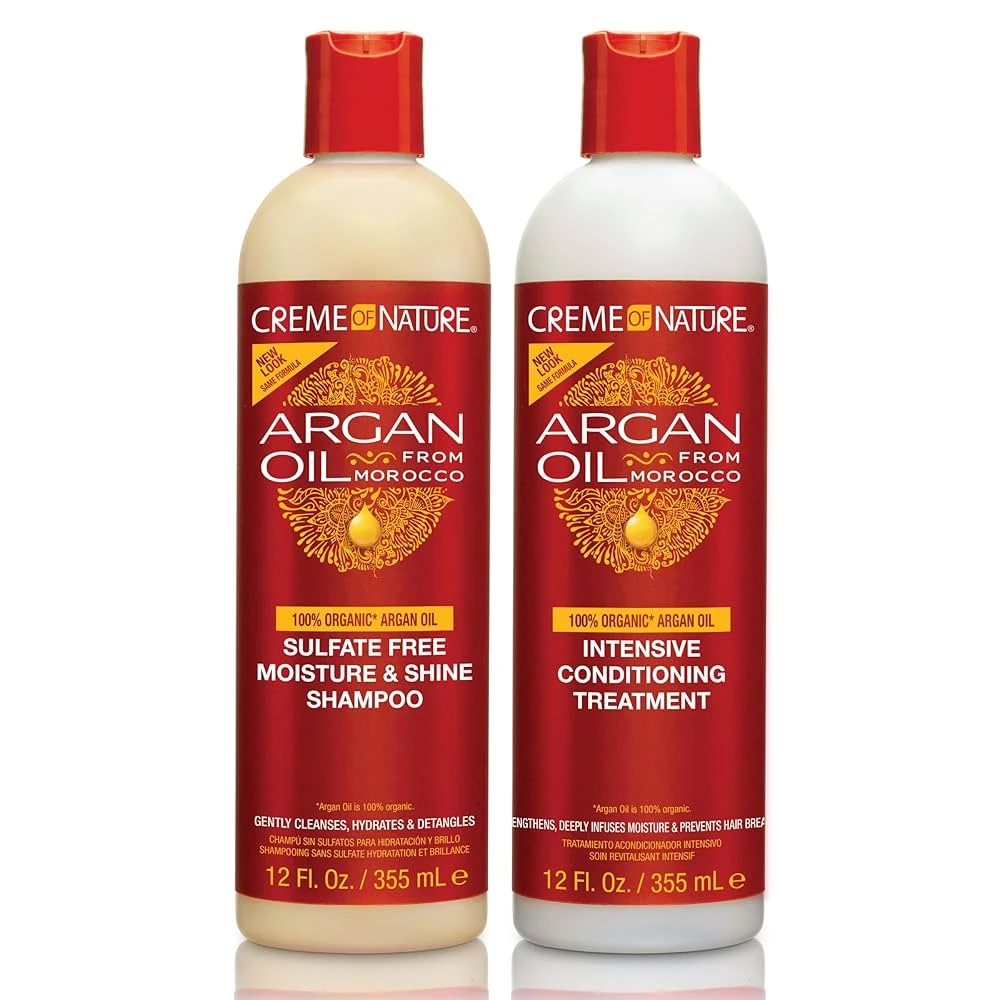 Argan Oil Moisture & Shine Shampoo & Conditioner – 12 Oz 3 Argan Oil Moisture & Shine Shampoo & Conditioner – 12 Oz