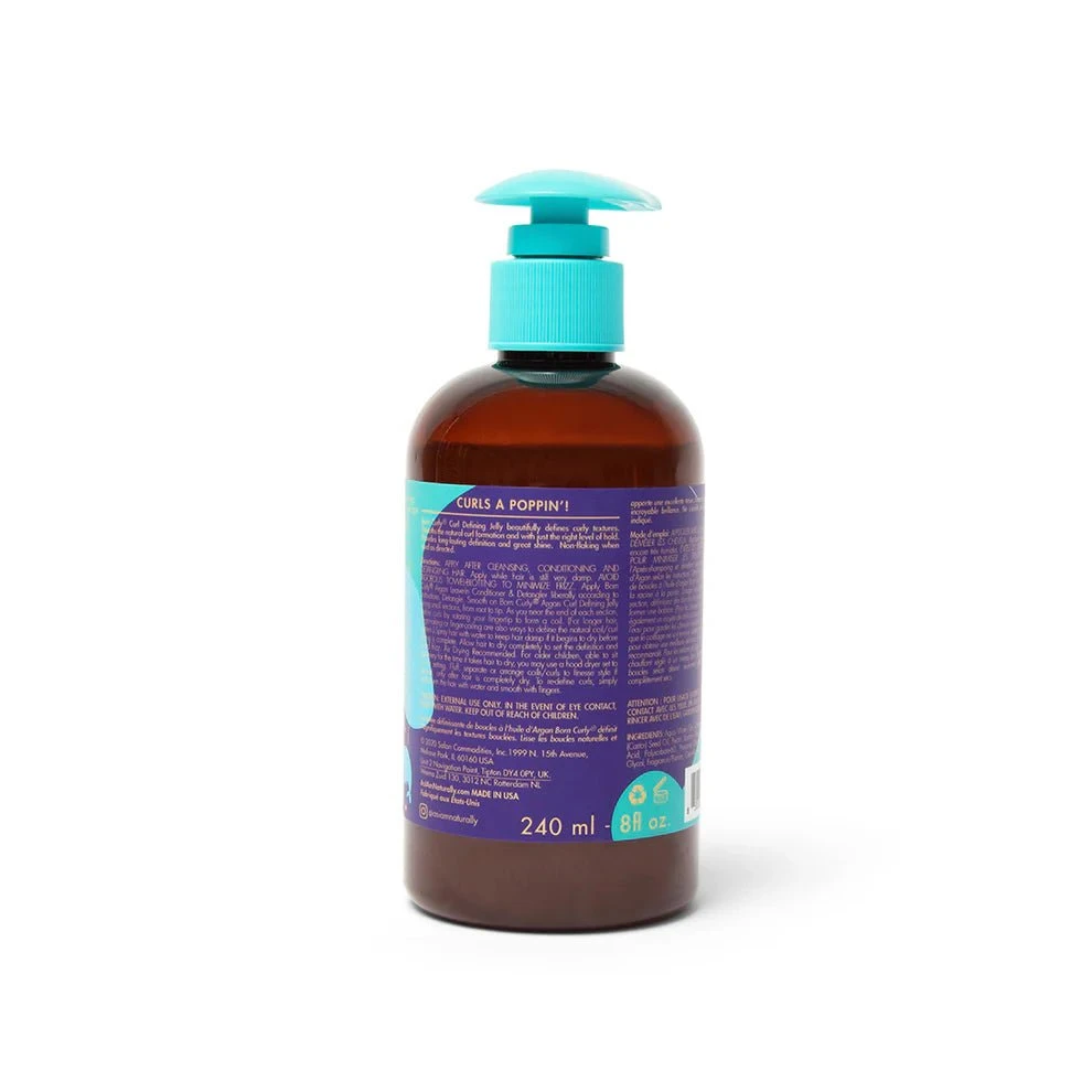 As I Am Born Curly Argan Curl Defining Jelly – 8 Oz 5 As I Am Born Curly Argan Curl Defining Jelly – 8 Oz - Image 3