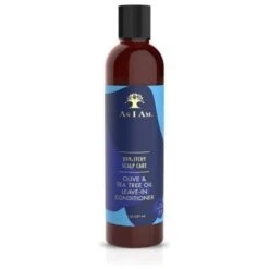 As I Am Dry & Itchy Scalp Care Olive & Tea Tree Leave-In Conditioner 8oz
