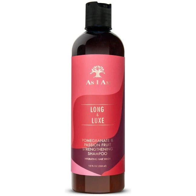 As I Am Long & Luxe Pomegranate & Passion Fruit Strengthening Shampoo 12oz 3 As I Am Long & Luxe Pomegranate & Passion Fruit Strengthening Shampoo 12oz