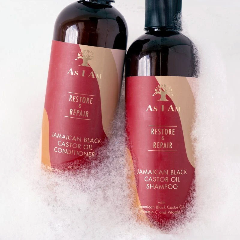 As I Am Restore & Repair Jamaican Black Castor Oil Conditioner 12oz 4 As I Am Restore & Repair Jamaican Black Castor Oil Conditioner 12oz - Image 2