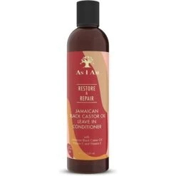 As I Am Restore & Repair Jamaican Black Castor Oil Leave-In Conditioner 8oz