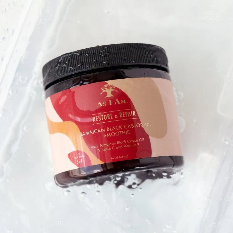 As I Am Restore & Repair Jamaican Black Castor Oil Smoothie 16oz 4 As I Am Restore & Repair Jamaican Black Castor Oil Smoothie 16oz - Image 2