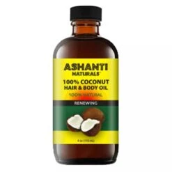 Ashanti Naturals Hair & Body Oil – 4 Oz 12 Ashanti Naturals Hair & Body Oil – 4 Oz -Beauty Exchanges ashanti naturals hair body oil 4 oz sweet almond coconut olive shea butter 535528