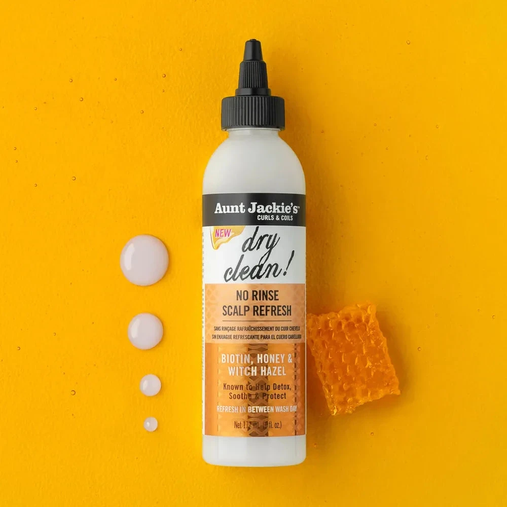 Aunt Jackie's Braid + Twist No Rinse Scalp Refresh Dry Clean! - 6oz 8 Aunt Jackie's Braid + Twist No Rinse Scalp Refresh Dry Clean! - 6oz - Image 6