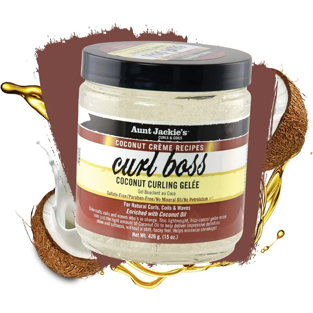 Aunt Jackie’s Curl Boss Curling Gel - 15 Oz 3 Aunt Jackie’s Curl Boss Curling Gel - 15 Oz