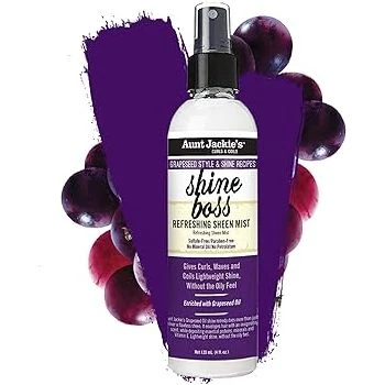 Aunt Jackie’s Grapeseed Shine Boss Sheen Mist - 4 Oz 3 Aunt Jackie’s Grapeseed Shine Boss Sheen Mist - 4 Oz