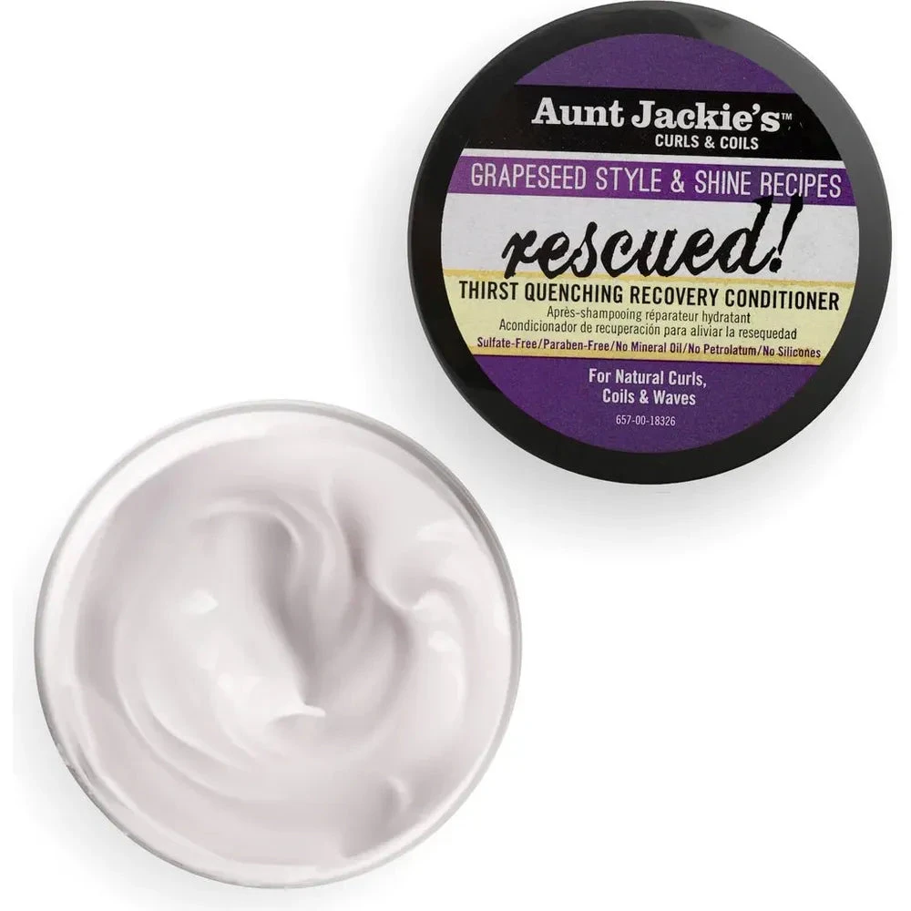 Aunt Jackie’s Grapeseed Thirst Quenching Conditioner - 15 Oz 5 Aunt Jackie’s Grapeseed Thirst Quenching Conditioner - 15 Oz - Image 3