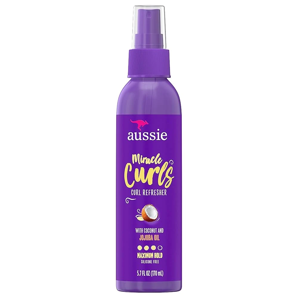 Aussie Miracle Curls Co-Wash, Curl Cream & Refresher Spray Gel Set 9 Aussie Miracle Curls Co-Wash, Curl Cream & Refresher Spray Gel Set - Image 7