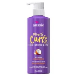 Aussie Miracle Curls Co-Wash, Curl Cream & Refresher Spray Gel Set