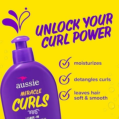 Aussie - Miracle Curls Detangling Milk Treatment 6.7oz 5 Aussie - Miracle Curls Detangling Milk Treatment 6.7oz - Image 3