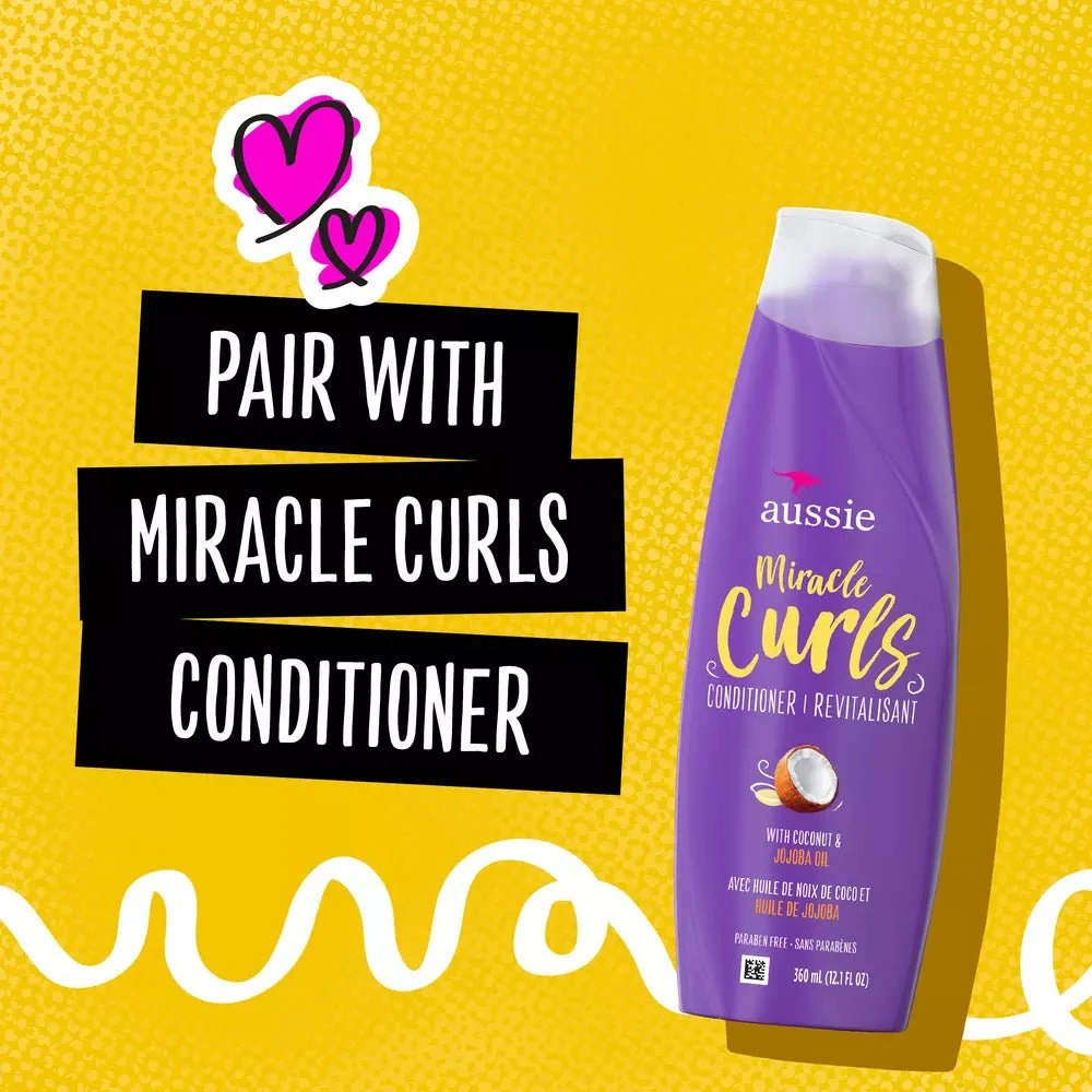Aussie - Miracle Curls Shampoo Or Conditioner 12.1oz 7 Aussie - Miracle Curls Shampoo Or Conditioner 12.1oz - Image 5