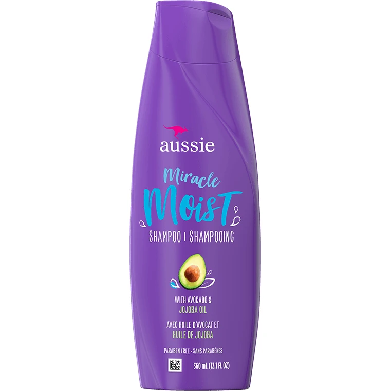 Aussie Miracle Moist Shampoo With Avocado & Jojoba Oil 12.1oz 3 Aussie Miracle Moist Shampoo With Avocado & Jojoba Oil 12.1oz