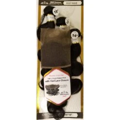 B & B Express 100% Human Hair Multipack Bundles + 13x4 Closure - Body Wave