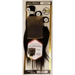 B & B Express 100% Human Hair Multipack Bundles + 13x4 Closure - Straight